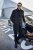 JP1880 Coat Classic Wool Blend Black - Vestes - Vestes homme grandes tailles