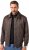 JP1880 Bomber Jacket Faux Leather Dark Brown - Vestes - Vestes homme grandes tailles