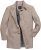 JP1880 Coat Wool Blend Beige Melange - Vestes - Vestes homme grandes tailles