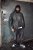 STHUGE Leather Biker Jacket Lamb Nappa Leather Black - Vestes - Vestes homme grandes tailles