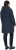 Ulla Popken Hooded with Zippered Pockets and Zippered Side Slits Jacket Navy - Vestes - 