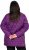 Ulla Popken HYPRAR Water-Repellent Quilted Jacket Plum - Vestes - 