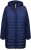 Ulla Popken HYPRAR Mixed Texture Water-Repellent Jacket Night Blue - Vestes - 