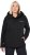 Ulla Popken HYPRAR Softshell Fleece Lined Jacket Black - Vestes - 