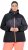 Ulla Popken Neon Ripple Performance Snow Jacket Black - Vestes - 
