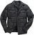 JP1880 Quilted Shirt Collar Jacket TALL Anthracite - TALL vestes - 