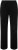 Ulla Popken Bootcut Elastic Waist Cotton French Terry Sport Pants Black - Jeans & Pantalons Femme Grandes Tailles – Plus Size - 