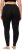 Ulla Popken Viscose Spandex Leggings Black - Jeans & Pantalons Femme Grandes Tailles – Plus Size - 