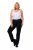 Ulla Popken Marie Fit Bootcut Stretch Jeans Dark Blue Denim - Ulla Popken - Ulla Popken Grandes Tailles