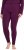 Ulla Popken Quick Dry Moisture Wicking Stretch Ski Leggings Grape Red - Jeans & Pantalons Femme Grandes Tailles – Plus Size - 