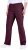 Ulla Popken Bengaline Elastic Waist Thermal Pants Aubergine - Jeans & Pantalons Femme Grandes Tailles – Plus Size - 