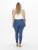 Only Carmakoma Thunder Life Skinny Fit Jeans Blue Denim - Jeans & Pantalons Femme Grandes Tailles – Plus Size - 