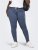 Only Carmakoma Thunder Life Skinny Fit Jeans Blue Denim - Jeans & Pantalons Femme Grandes Tailles – Plus Size - 