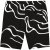 JP1880 Bermuda Shorts Soft Viscose All-over Print Black - Shorts - Shorts hommes grande taille