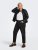 Only Carmakoma Robber Leather Jacket Black - Vestes en cuir - 