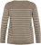 Kaffe Curve Linia Boatneck Pullover Morel Melange with Silver Lurex - Pulls en maille - 