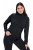 Ulla Popken Basic Long Sleeve Slim Fit Turtleneck Black - Sweatshirts & hoodies - Sweats, hoodies et mailles douillets
