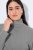 Ulla Popken Basic Long Sleeve Slim Fit Turtleneck Light Grey Melange - Sweatshirts & hoodies - Sweats, hoodies et mailles douillets