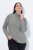 Ulla Popken Basic Long Sleeve Slim Fit Turtleneck Light Grey Melange - Sweatshirts & hoodies - Sweats, hoodies et mailles douillets