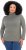 Ulla Popken Basic Long Sleeve Slim Fit Turtleneck Grey - Sweatshirts & hoodies - 