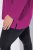 Ulla Popken Back To Basics V-Neck Relaxed Fit Cotton Tee Berry - T-shirts - T-shirts au féminin, grandes tailles