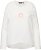 Ulla Popken Star Long Sleeve Graphic Tee Off-White - T-shirts imprimés pour femme - 