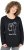 Ulla Popken Metallic Graphic Holiday Tee Black - T-shirts imprimés pour femme - 