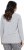 Ulla Popken Magic Feeling Long Sleeve Graphic Tee Light Grey Melange - T-shirts imprimés pour femme - 