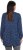Ulla Popken Pleated Confetti Print Long Sleeve Tee Ink Blue - T-shirts imprimés pour femme - 