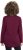 Ulla Popken Your Story Sequined Long Sleeve Tunic Tee Dark Ruby - T-shirts imprimés pour femme - 