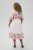 Kaffe Curve Rosa Midi Dress White Rose Border Flower - Robes - 