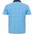North Latitude Polo Pique Printed Turquoise - Polos - Polos homme grande taille