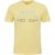 North Latitude T-Shirt Printed Short Sleeve Yellow - T-shirts - T-shirts Homme Grande Taille