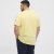 North Latitude T-Shirt Printed Short Sleeve Yellow - T-shirts - T-shirts Homme Grande Taille