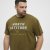 North Latitude T-Shirt Printed Short Sleeve Green - T-shirts - T-shirts Homme Grande Taille
