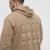 North Latitude Hoodie with Zipper Dark Sand TALL - TALL sweatshirts - 