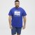 North Latitude T-Shirt Printed Blue - T-shirts - T-shirts Homme Grande Taille