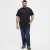 North Latitude T-Shirt 2-Pack Black - T-shirts - T-shirts Homme Grande Taille