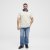 North Latitude Polo Pique Printed Off-White TALL - VÊTEMENTS HOMME MT-6XLT - Vêtements Tall Homme