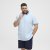North Latitude Polo Pique Short Sleeve Light Blue - Polos - Polos homme grande taille