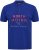 North Latitude Polo Pique Print Short Sleeve Cobalt Blue - Polos - Polos homme grande taille