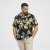 North Latitude Shirt Short Sleeve Printed Allover Black - Chemises - Chemises Grandes Tailles Hommes