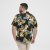 North Latitude Shirt Short Sleeve Printed Allover Black - Chemises - Chemises Grandes Tailles Hommes