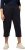 Ulla Popken Pull On Knit Elastic Waist Pocket Crop Pants Blue - Jeans & Pantalons Femme Grandes Tailles – Plus Size - 