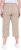 Ulla Popken Stretch Cotton Cargo Crop Pants Beige - Jeans & Pantalons Femme Grandes Tailles – Plus Size - 