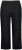 Ulla Popken Cool Linen Elastic Waist Capri Pants Black - Jeans & Pantalons Femme Grandes Tailles – Plus Size - 