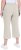 Ulla Popken Cool Linen Elastic Waist Capri Pants Brown - Jeans & Pantalons Femme Grandes Tailles – Plus Size - 