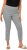 Ulla Popken Check Bengaline Slim Leg Sienna Fit Stretch Crop Pants Black - Jeans & Pantalons Femme Grandes Tailles – Plus Size - 