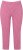 Ulla Popken Check Bengaline Slim Leg Sienna Fit Stretch Crop Pants Pale Lilac - Jeans & Pantalons Femme Grandes Tailles – Plus Size - 