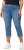Ulla Popken Cropped Stretch Blend Mony Jeans Blue - Jeans & Pantalons Femme Grandes Tailles – Plus Size - 